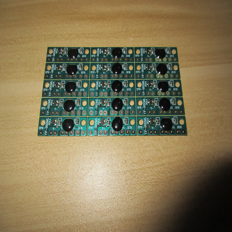 叮咚三声音乐门铃IC叮咚集成音乐片 触发单音门铃cob音乐线路板