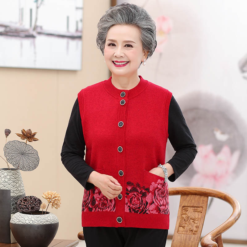 Gilet femme MOUTON ROUGE en Tricot - Ref 3317932 Image 7