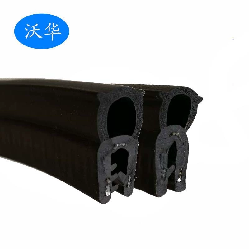 Уплотнительная лента для шкафа EPDM Прямой зажим три композитные уплотнительные полосы шасси прямая Зажимная стальная полоса самозажимная уплотнительная лента