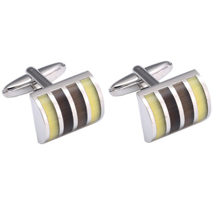 New color matching Opal cufflinks cufflinks hot selling cuff dress cufflinks foreign trade buttons xiuko