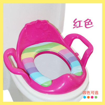 儿童坐便器男女宝宝马桶圈坐便圈加厚防水坐垫通用便携一件代发