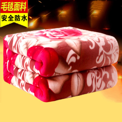 單人電熱毯雙人雙控定時無極調控電褥子 安全批發新品電熱毯