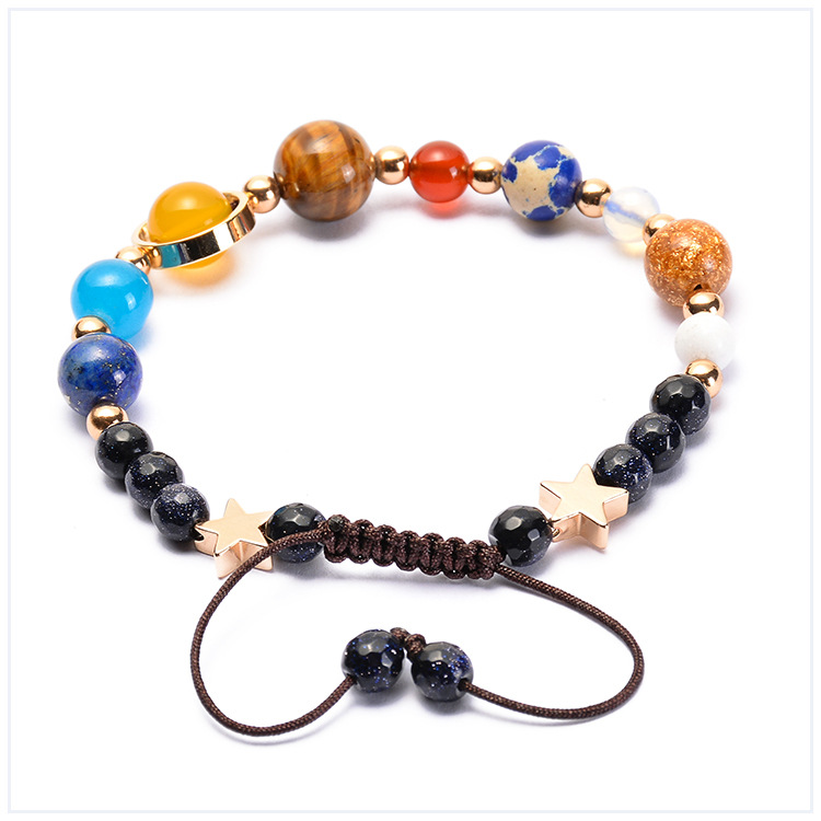 Fashion Star Natural Stone Handmade Bracelets 1 Piece display picture 4