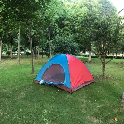 Çadırlar beach rainproof sunshade tent - red-spell-blue-double