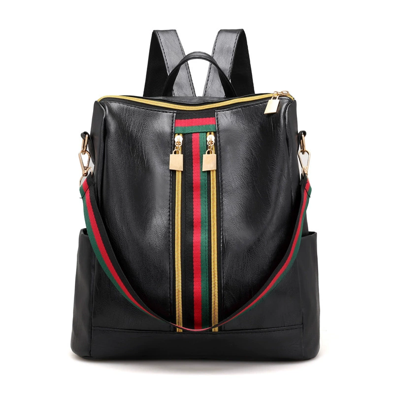 Backpack shoulder bag for leisure and travel, Korean style 2018, compact 20.3×11.2×15.8 cm, 0.373 kg
