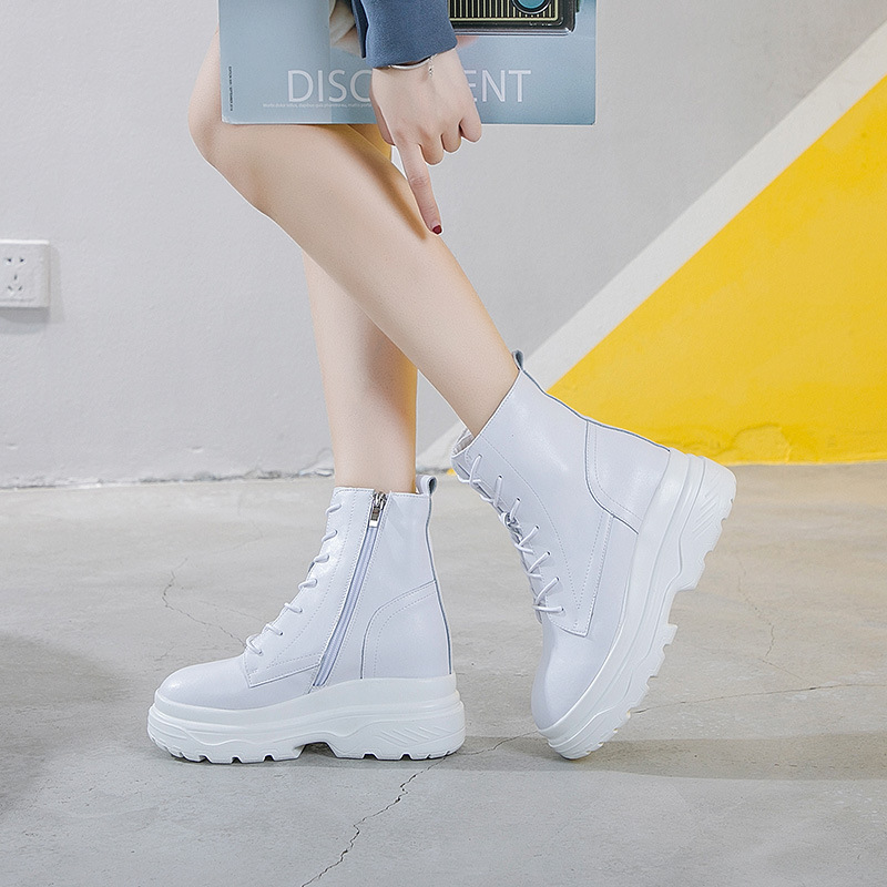 Bottes femme en En cuir - Ref 3355155 Image 3