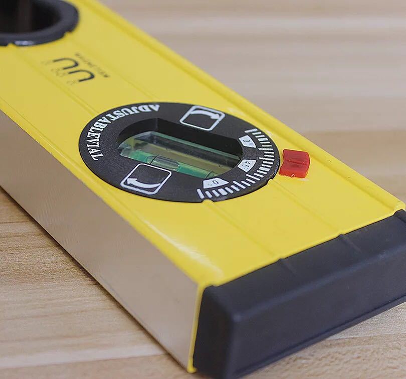 高精度铝合金水平尺多水泡大握把单、双面镜铣底调平精准精准测量