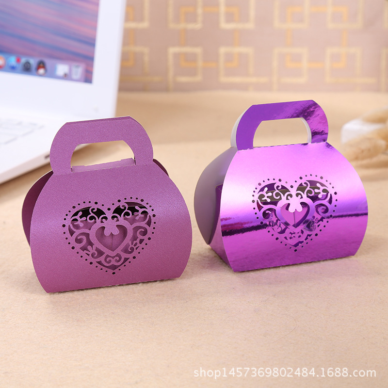 喜庆结婚创意喜糖盒 新款镂空新娘喜糖盒 欧式高档喜糖盒