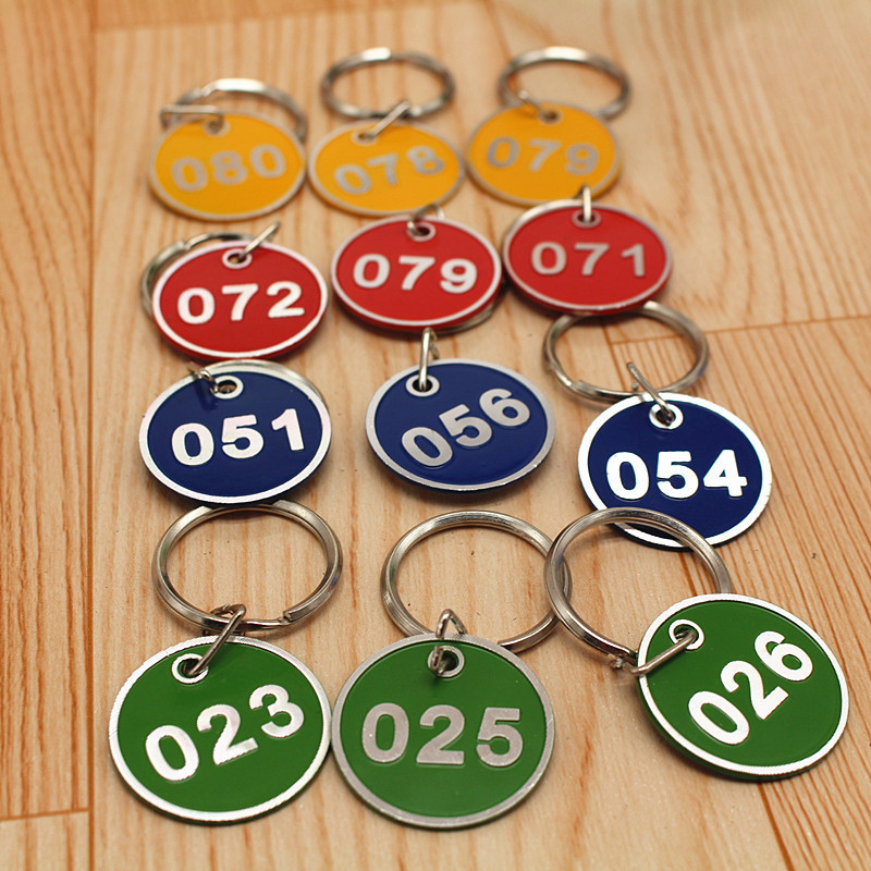Color metal number plate aluminum alloy hand plate listing sauna key storage bathroom number plate number plate Color metal number plate aluminum alloy hand plate listing sauna key storage bathroom number plate number plate