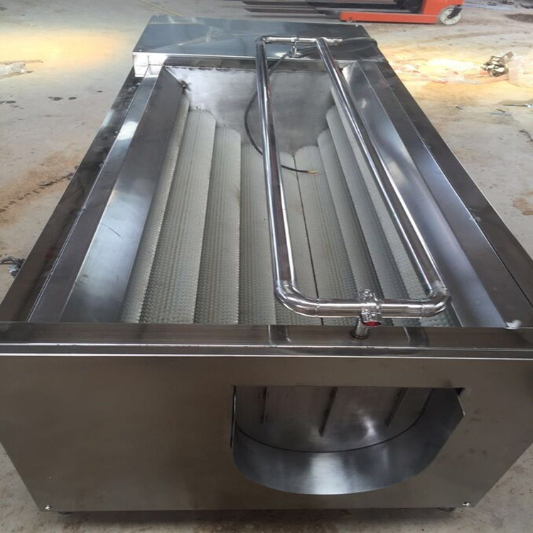 根茎类药材清洗机果蔬清洗 喷淋气泡果蔬清洗机蔬菜清洗加工设备