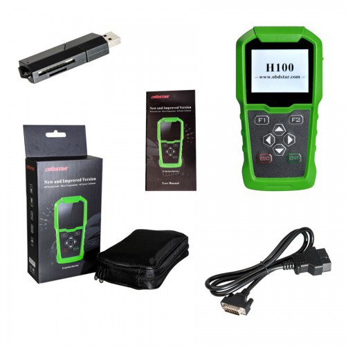 OBDSTAR H100 Ford/Mazda Auto Key Programmer Supports