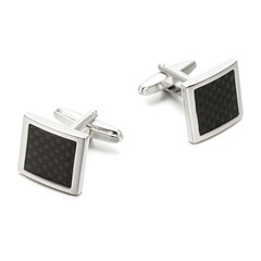 High quality French shirt cufflinks, carbon fiber cufflinks, dress cuff buttons, cufflinks 339