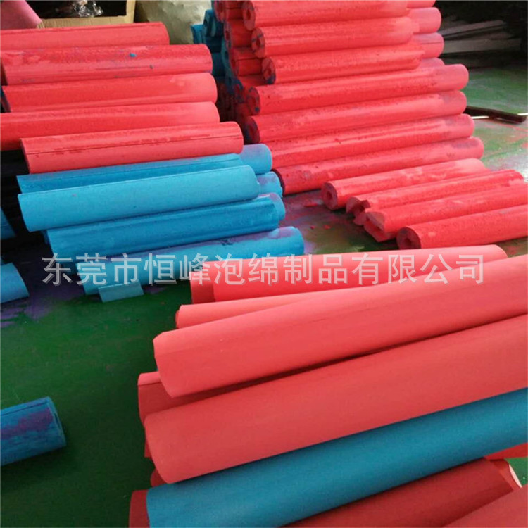 1.5米泡棉海绵管 异形长棒泡沫厂销  异形泡棉棒子