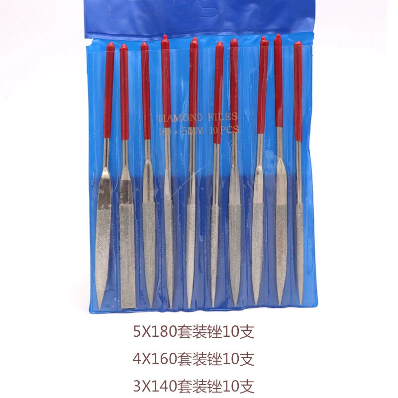 File, set, 5 pieces, 10 pieces