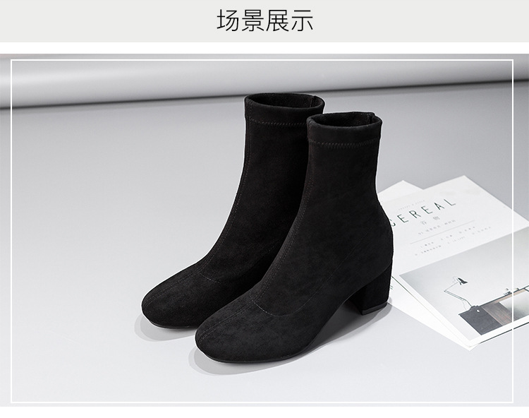 Bottes femme en Daim - Ref 3354891 Image 18