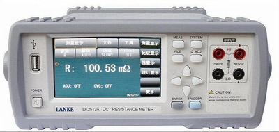 常州蓝光BLUE BRIGHT  LK2513A智能型直流低电阻测试仪