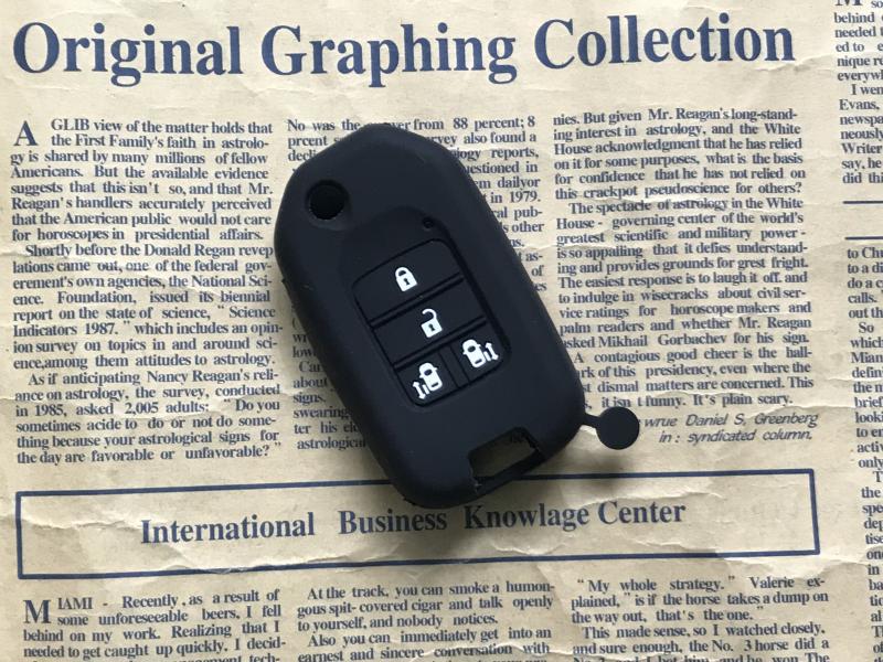 Suitable for the New Odyssey Silicone Key Case, Alisens Car Key Cover, Special Remote Control Protective Case Buckle