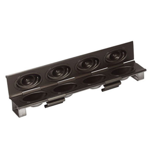 Fenghelili 2 consecutive 4 consecutive 6 consecutive gold ingot molds non-stick cake mold MY12191 aluminum plated baking pan for baking