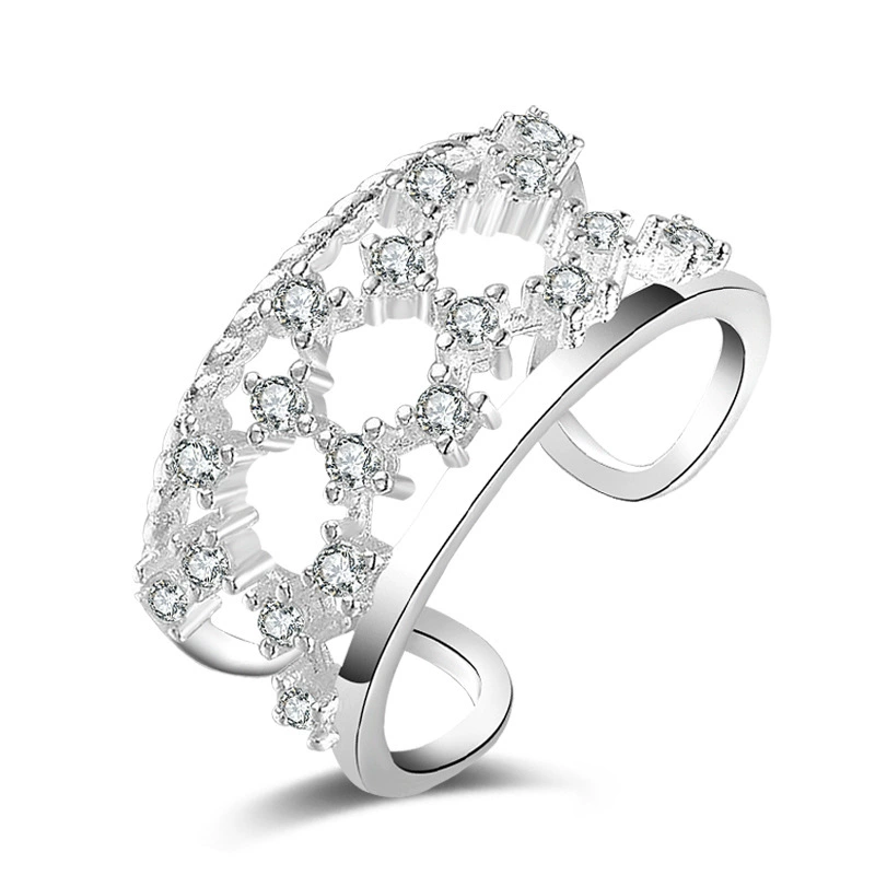 Мода простая атмосфера Любовь Открытие кольцо Европа и Соединенные Штаты Новый властная женщина кольцо производителей оптом