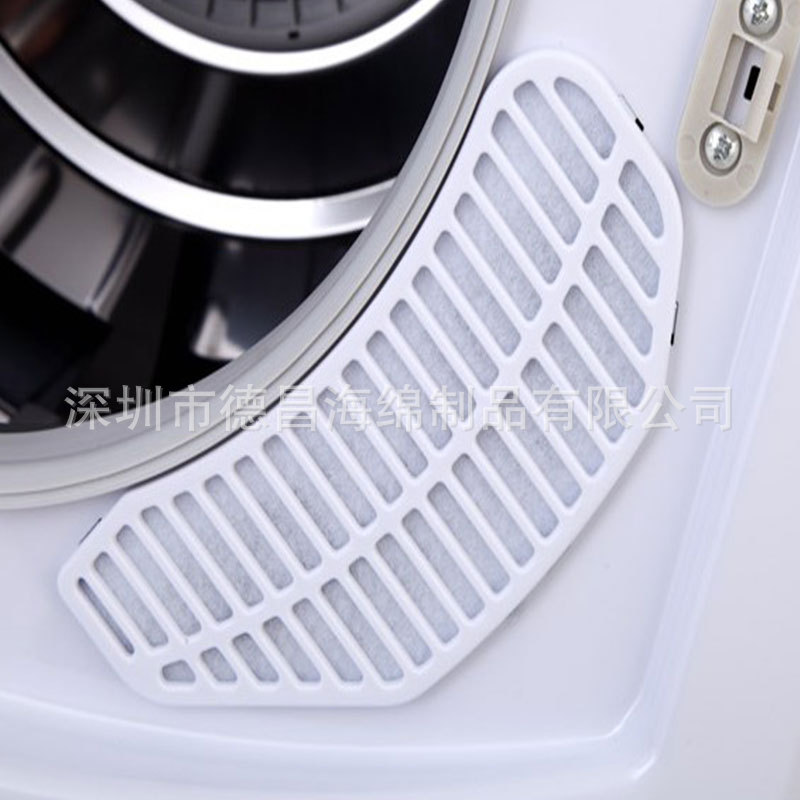 白色纤维吸水绵片 活性炭纤维黑色过滤海绵网 空气防尘过滤棉