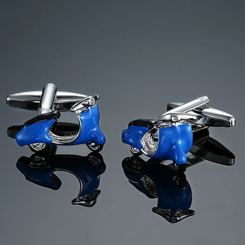 Business Geometric Copper Plating Men's Cufflinks display picture 7