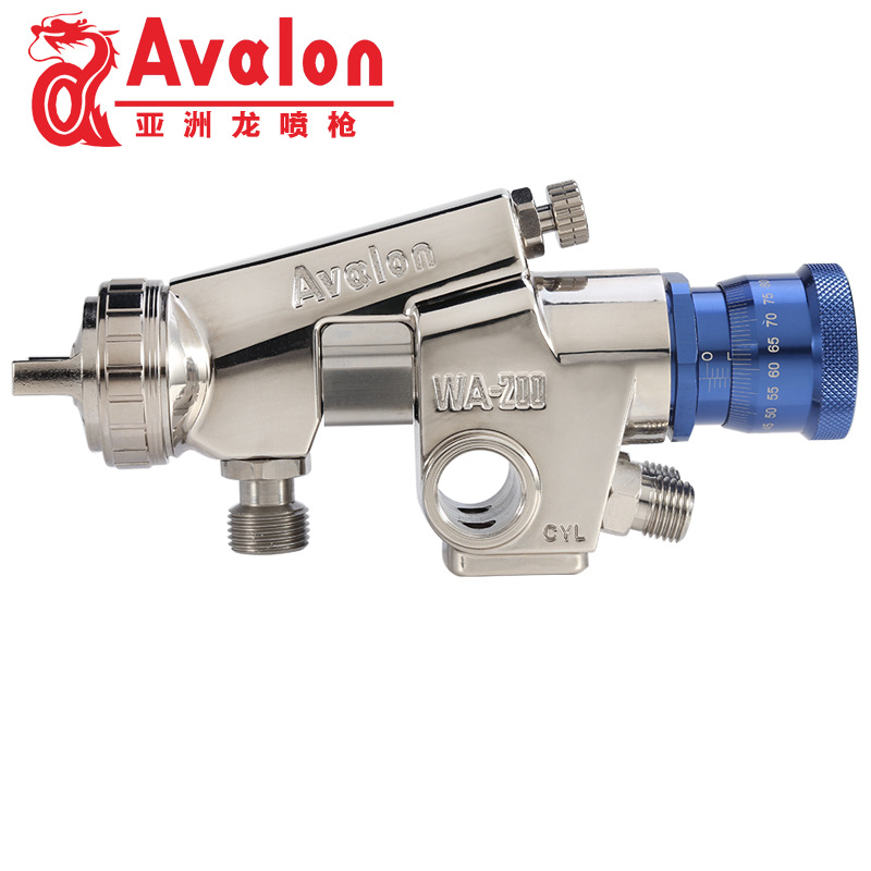 亚洲龙WA-200W喷枪精密自动喷漆枪精密流水线往复机自动油漆喷枪