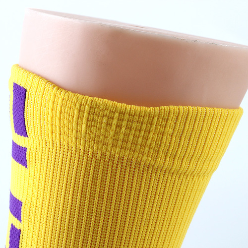  New Men's Elite Basketball Socks with Elite Letter Intermittent Ribbed Thickened Anti-Slip Sports Socks Trendy Socks