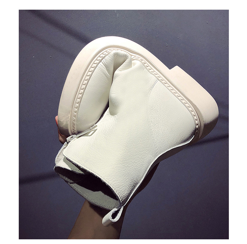 Bottes femme DAFEIOU     en En cuir - Ref 3354753 Image 29