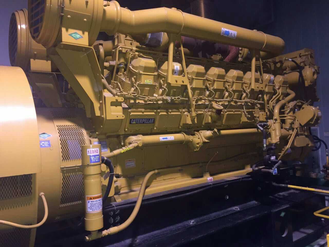 供应美国卡特彼勒3516B HD柴油发电机组2000KW