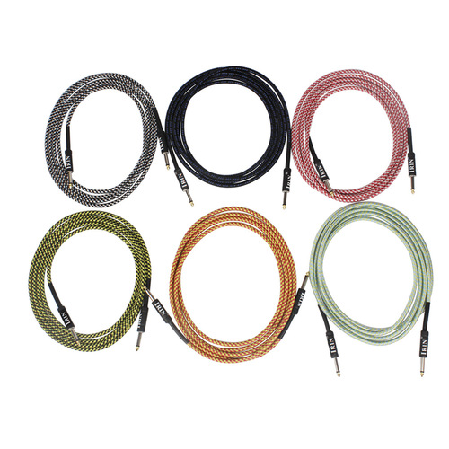 IRIN guitar cable 3 meters 6 meters 10 meters musical instrument cable electric box bass audio cable braided noise reduction cable