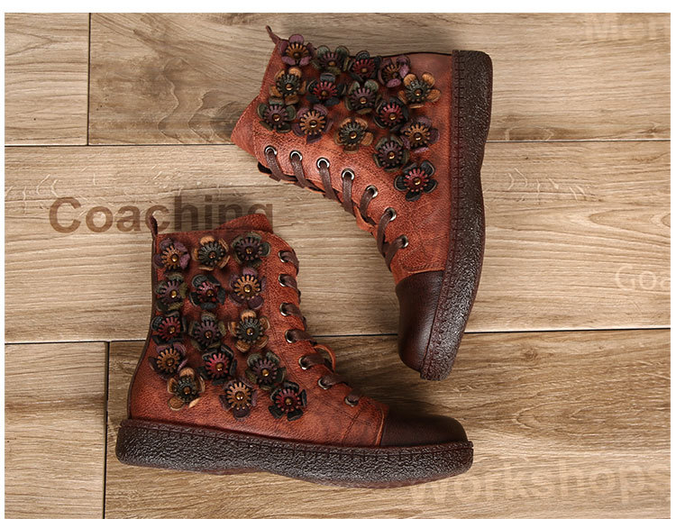 Bottes femme en En cuir - Ref 3355378 Image 27