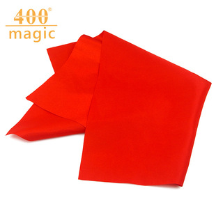 Magic props 45 * 45cm red square scarf magic silk scarf stage magic accessories factory wholesale