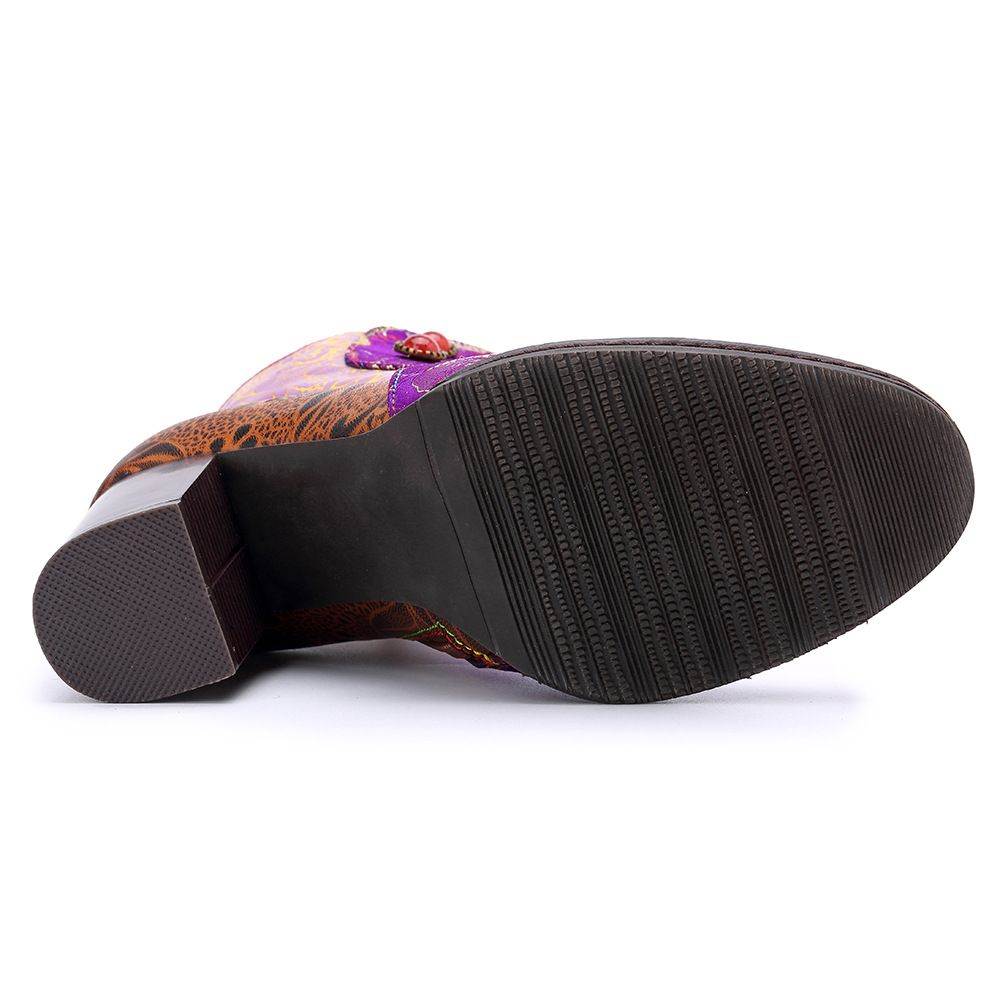 Bottes femme en En cuir - Ref 3355206 Image 16