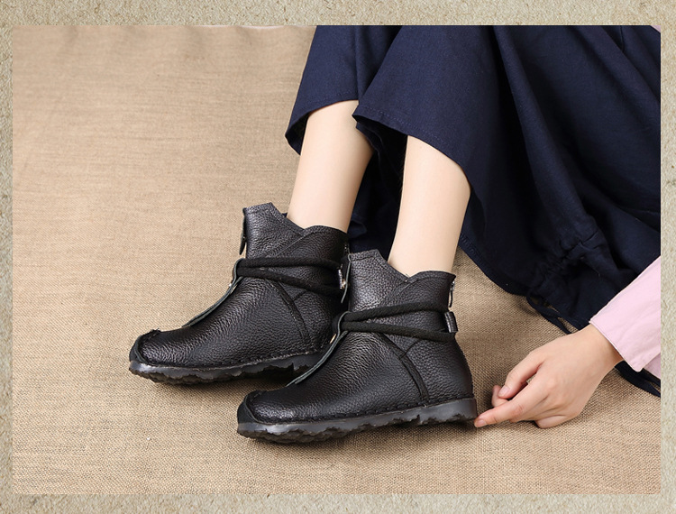 Bottes femme en En cuir - Ref 3355055 Image 24