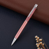 Creative Metal Enterprise Enterprise Gives Crystal Pen Diamond Diamond Ball Bead Pen Spot Colorful Sand Pen wholesale