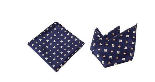 Men's tie suit embroidered casual Korean tie three-piece set 6cm plaid twill style wholesale