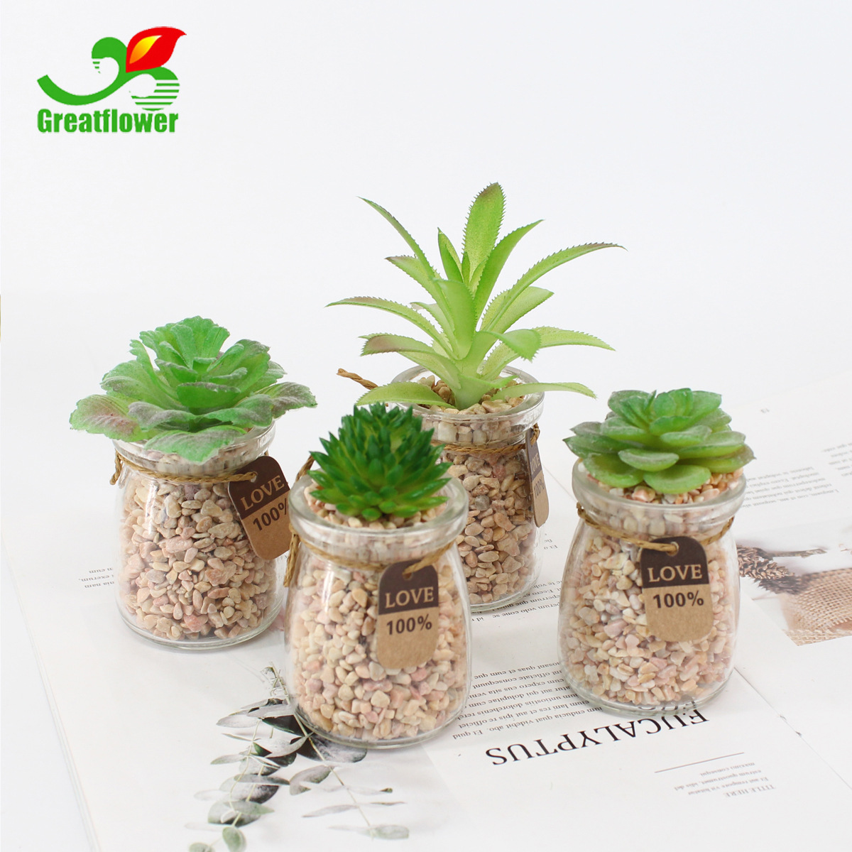 厂家直销 仿真多肉植物 假花盆栽 创意多肉盆景办公室小摆件|ru