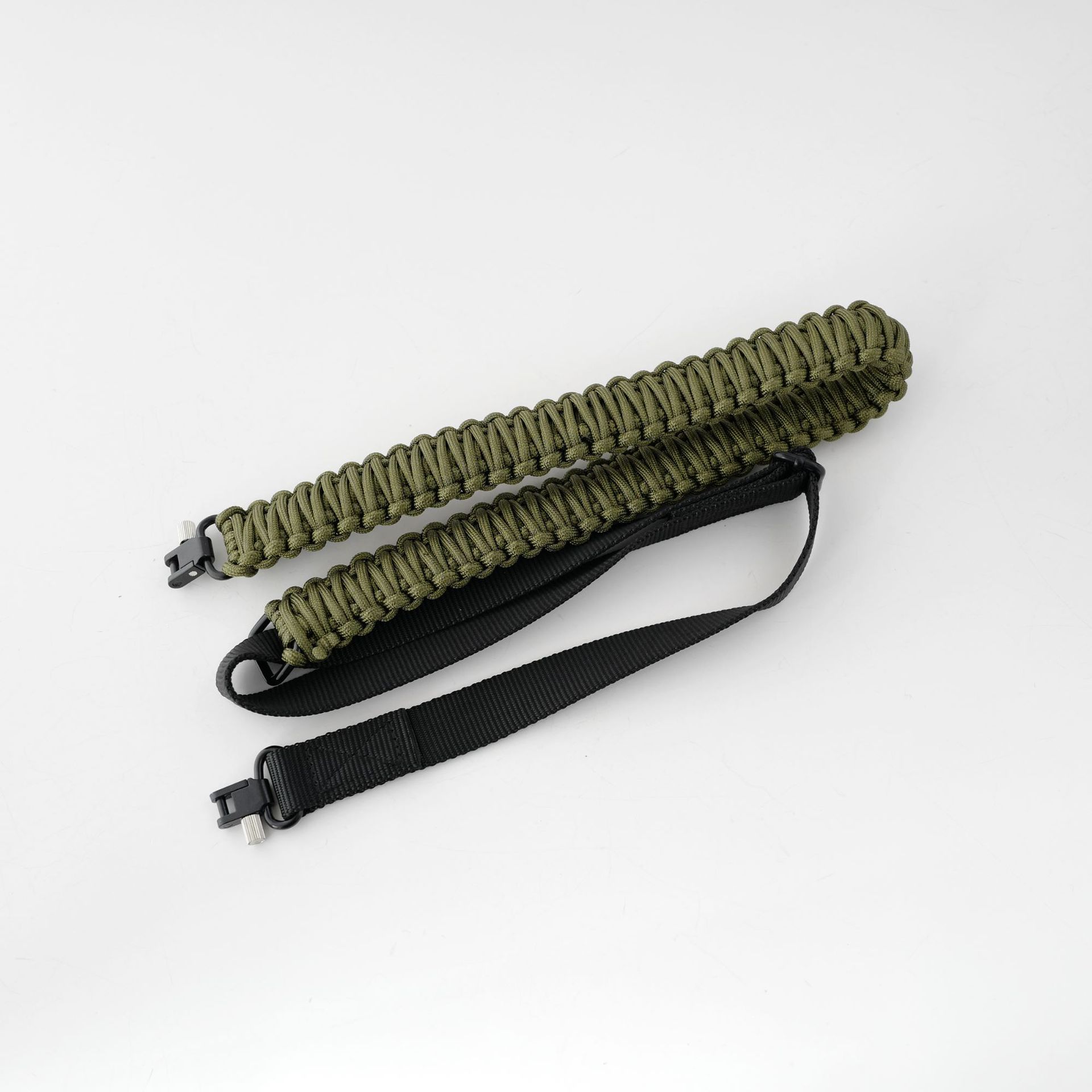 户外七芯伞绳编织肩带 品质 野战装备 纯手工编织 批发