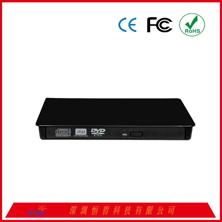 Производственный прямой продаж Hengzhe ECD819 ультратонкий USB3.0 SATA оптический привод внешний корпус для ноутбука