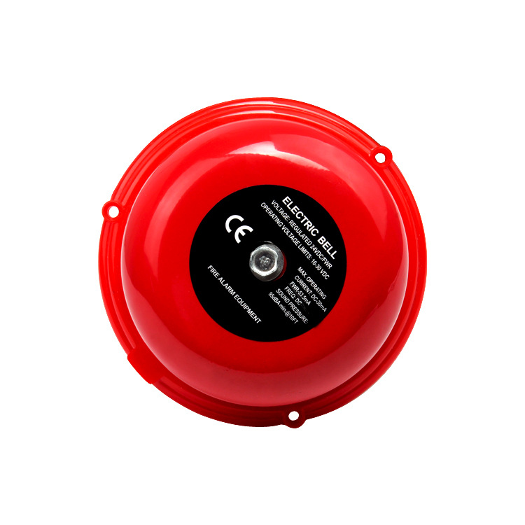 4寸消防警铃  24v 火灾报警器 消防报警电铃 火灾电动响铃