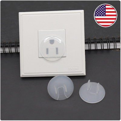 Transparent models American Standard National defense Get an electric shock baby protect smart cover American style 3 source socket Protective cover