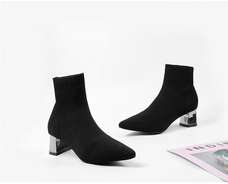 Bottes femme en Tissu - Ref 3354982 Image 10