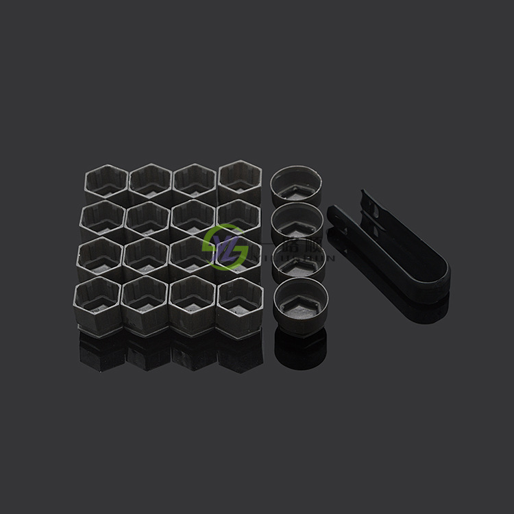 Adecuado para Audi viejo Q7 modelo neumático tornillo tapa tornillo cubierta cubo de la rueda cubierta decorativa ordinaria hexagonal