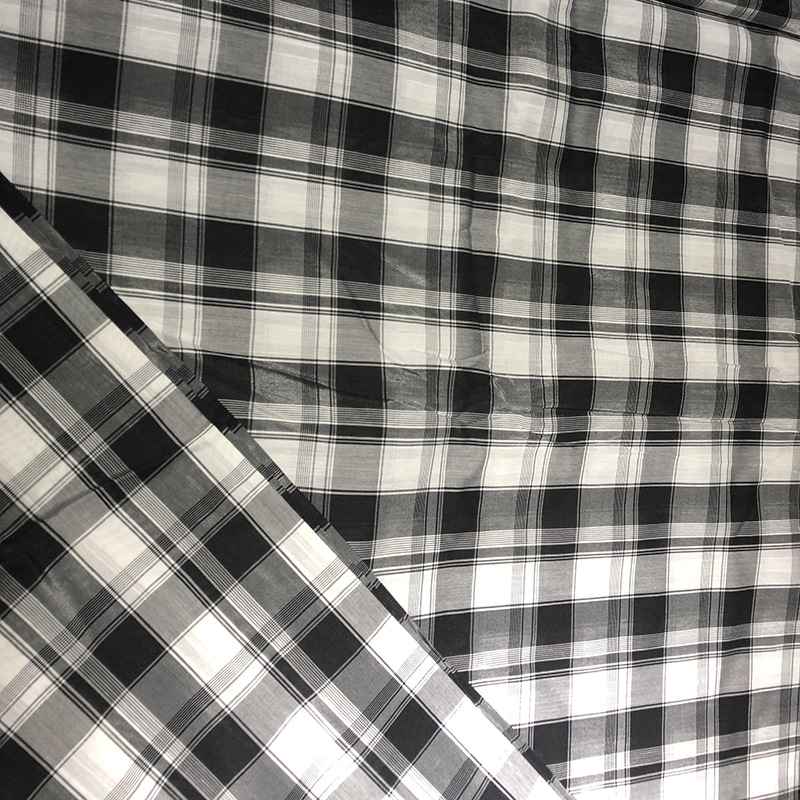 新款絲綿色織真絲棉交織面料12姆米114cm幅寬兩色款