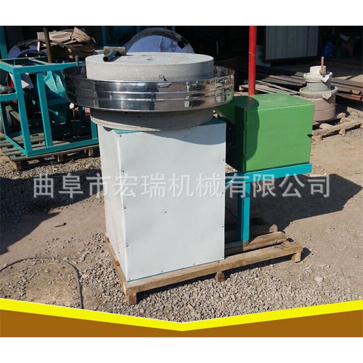 供应面粉石磨机电动五谷杂粮石磨营养美味粮食加工设备3是1宏瑞HR