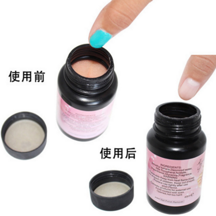 洗甲水瓶海绵圆柱批发 吸油洗甲旋转空心海绵 白色去甲油PU海绵