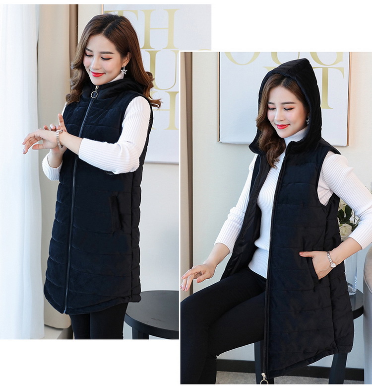 Gilet femme en Peau de pêche - Ref 3317833 Image 15