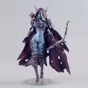 Игровой анонимный World of Warcraft 7-дюймовая модель пустой руки королевы Вас ванас