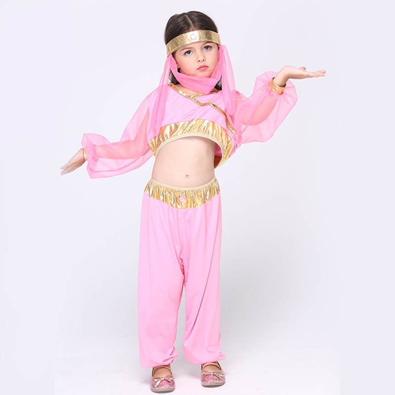 万圣节表演服装练功服儿童演出套装 cosplay童装舞蹈服速卖通|ms