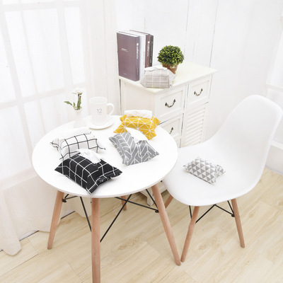 创意棉麻纸巾盒车载家居纸巾套 布艺抽纸盒定做纸抽袋 厂家直销|ms